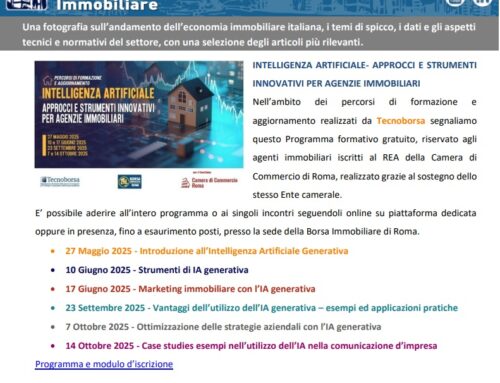 Panorama di Economia Immobiliare – Aprile 2025