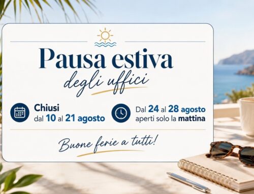 Chiusura estiva degli uffici